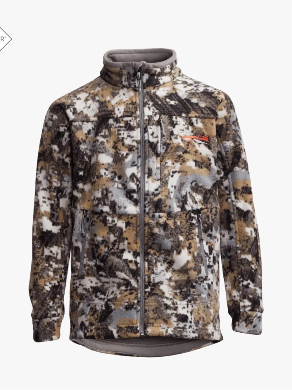 Sitka Stratus Camouflage Jacket, Size Youth L